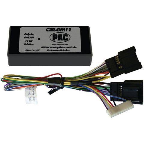 Pac C2r-gm11 Radio Replacement Interface (11-bit Interface For 2007 Gm Vehicles With No Onstar System)