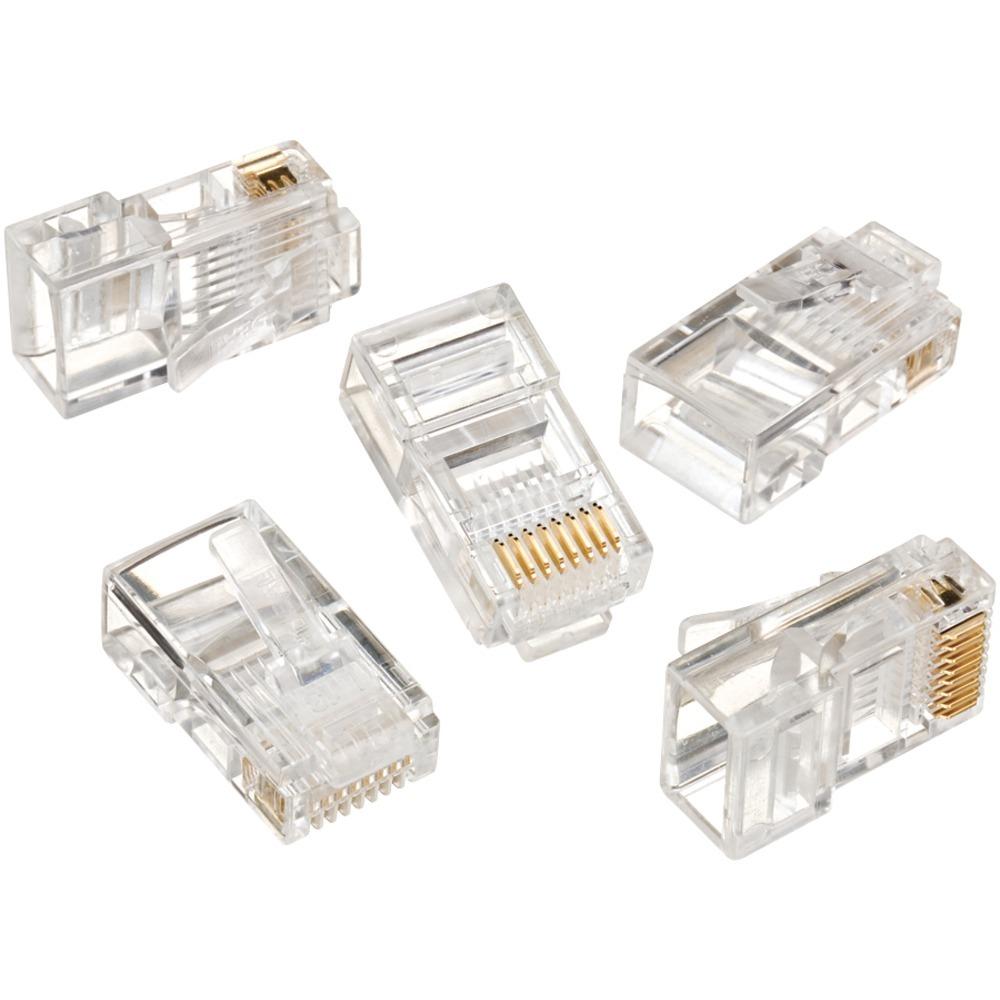 Ideal Rj45 8p8c Mod Plug (bag Of 100) Idi86396