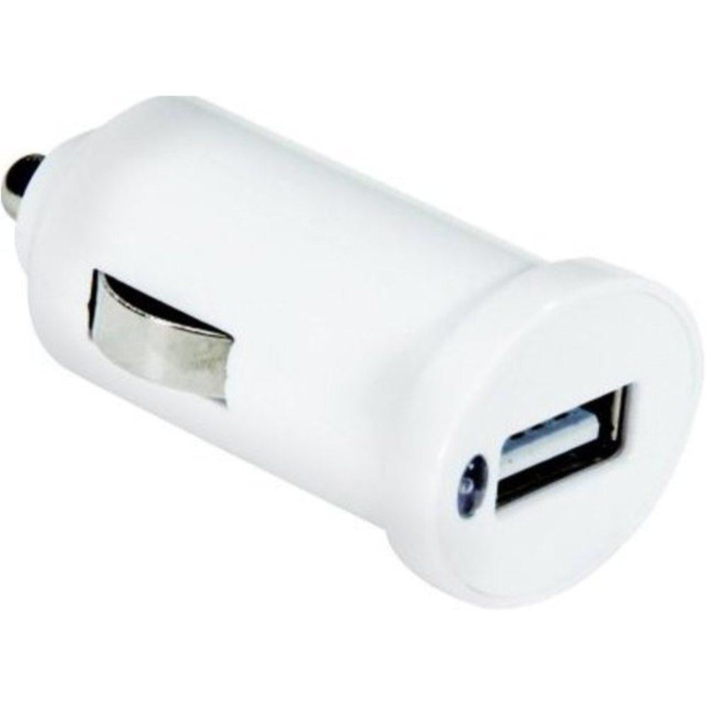 Nxg Technology Nxchargercar24a Compact Usb Car Charger - 2.4 A - 12 Watts - White