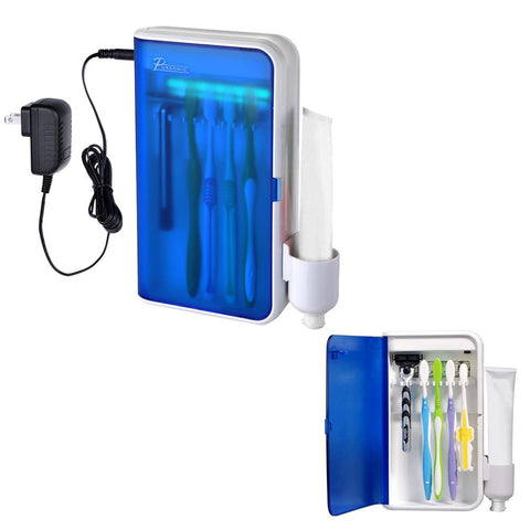 Pursonic Uv Ultraviolet Family Toothbrush Sanitizer Sterilizer Cleaner With Ac Adapter