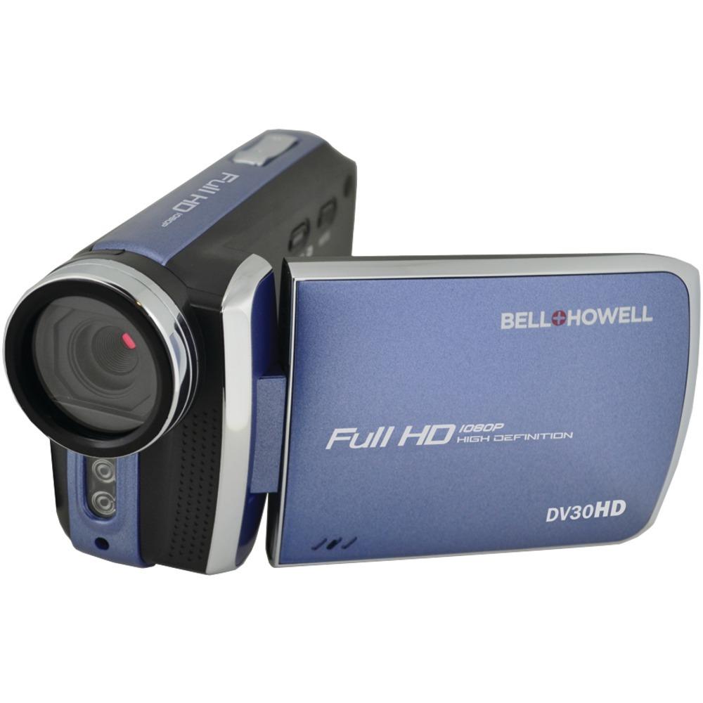 Bell+howell 20.0-megapixel 1080p Dv30hd Fun Flix Slim Camcorder (blue) Elbdv30hdbl