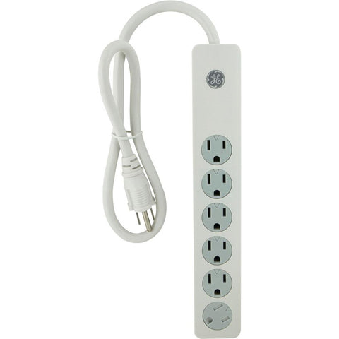 Ge 14089 6-outlet Surge Protector With 3ft Cord