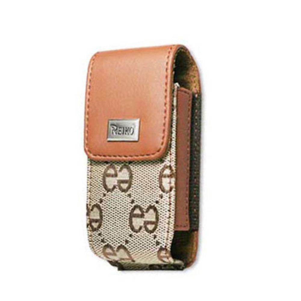 Vertical Pouch Vp385 Blackberry 8100 / Motorola K1m Brown 4.5x2.3x0.6 Inches