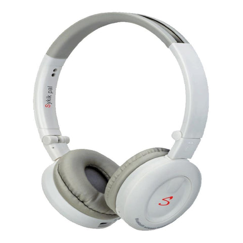 Sykik Hp0201we Pal Bluetooth Stereo Headphone, White