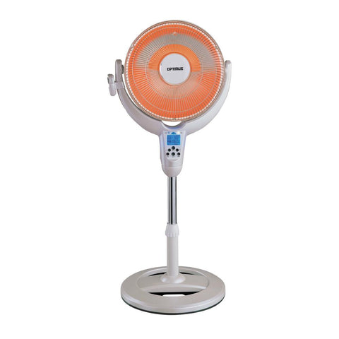 Optimus 14 Oscillitating Pedestal Digital Dish Heater With Remote