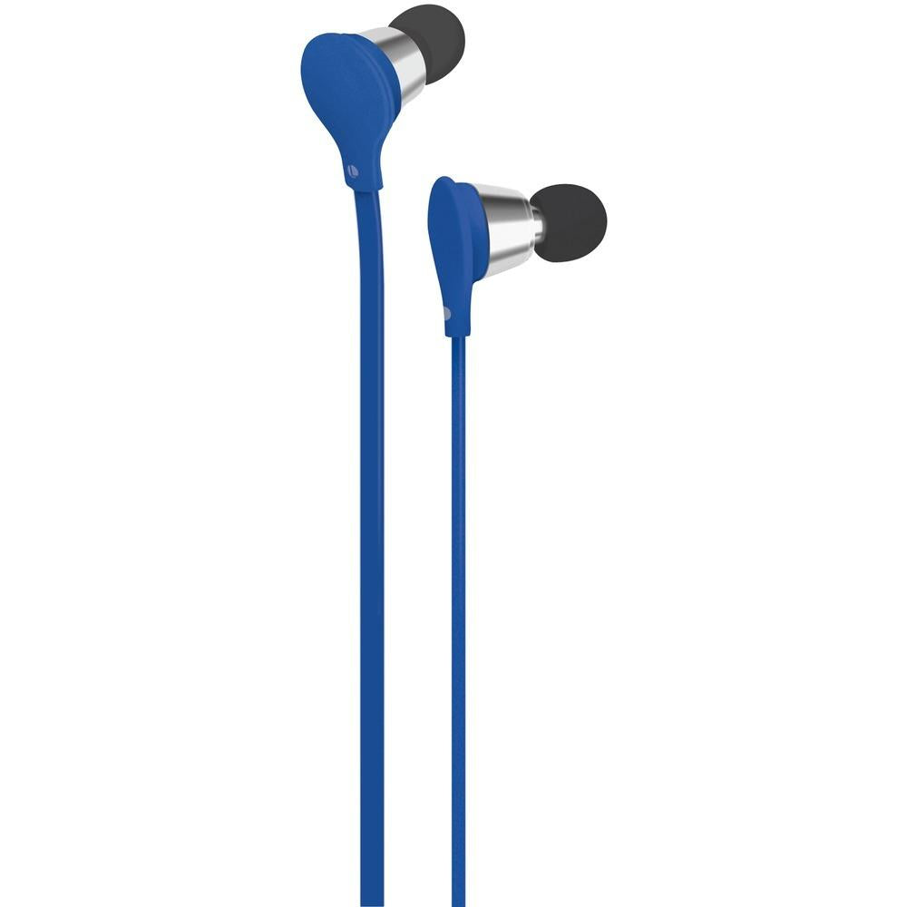 At&amp;amp;t Jive Noise-isolating Earbuds With Microphone (blue) Wacebm01blu