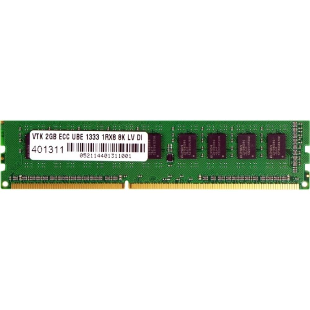 Visiontek 900709 1 X2gb Pc3-10600 Ddr3 Ecc Ube 8k 1333mhz Low Voltage Udimm Memory Module - 2 Gb (1 X 2 Gb) - Ddr3 Sdram - 1333 Mhz Ddr3-1333/pc3-10600 - 1.35 V - Ecc - Unbuffered - 240-pin - Dimm