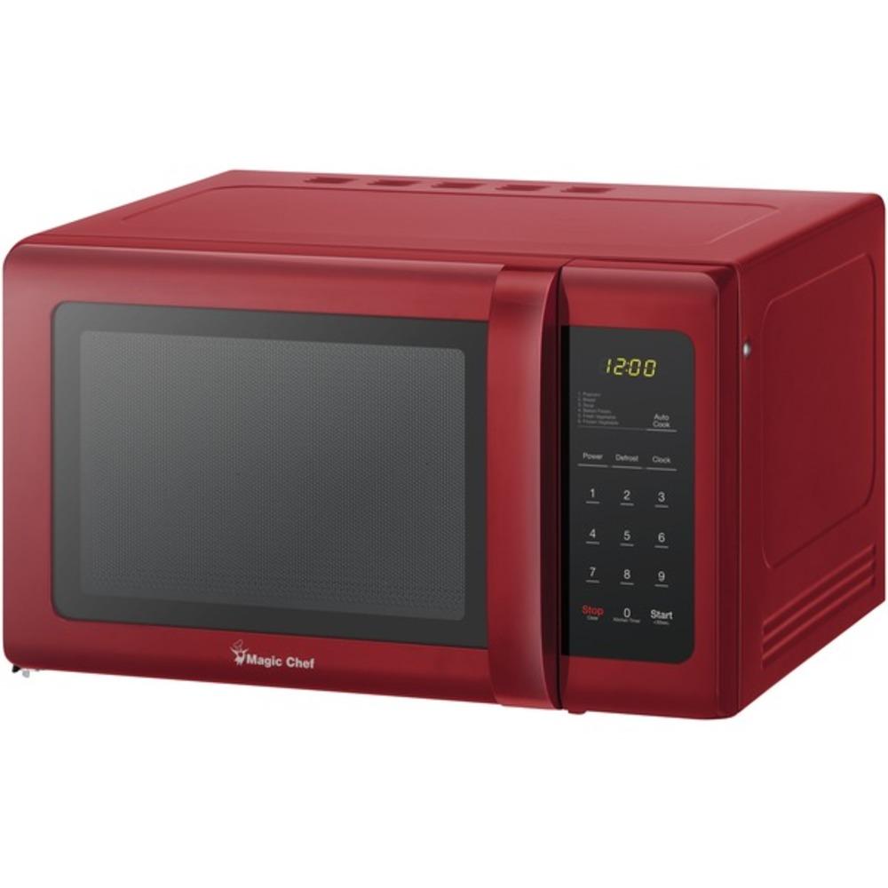 Magic Chef Mcd993r .9 Cubic-ft Countertop Microwave (red)