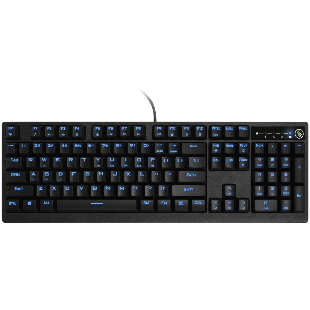 Iogear Kaliber Gaming Mechlite Mechanical Gaming Keyboard - Cable Connectivity - Usb 3.0 Interface - 104 Key - Qwerty Keys Layout - Mechanical