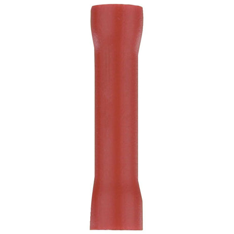 Install Bay Rvbc Vinyl Butt Connectors (red, 22-18 Gauge, 100 Pk)