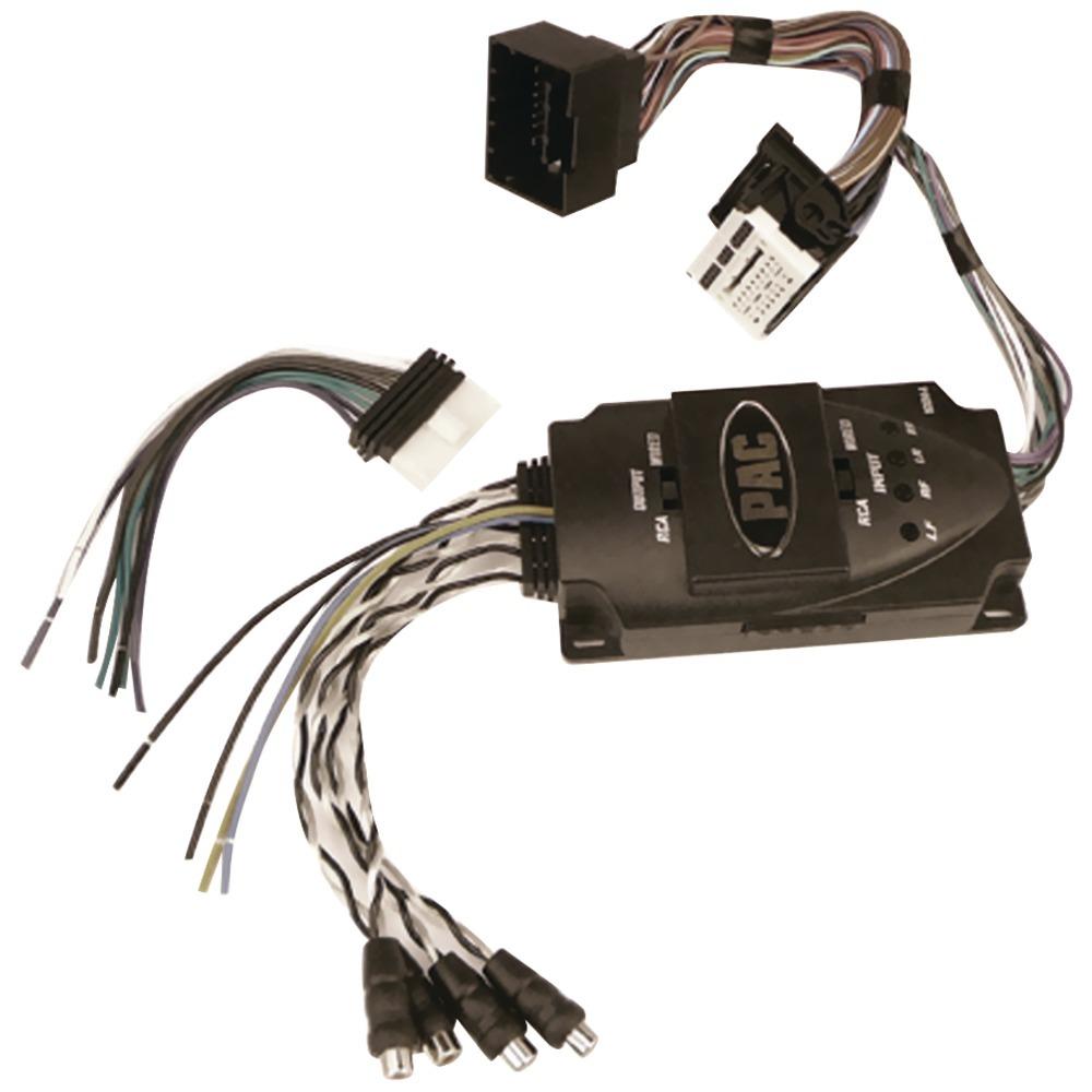 Pac Aa-gm44 Amp Integration Interface With Harness For Select 2010 & Up Gm Vehicles