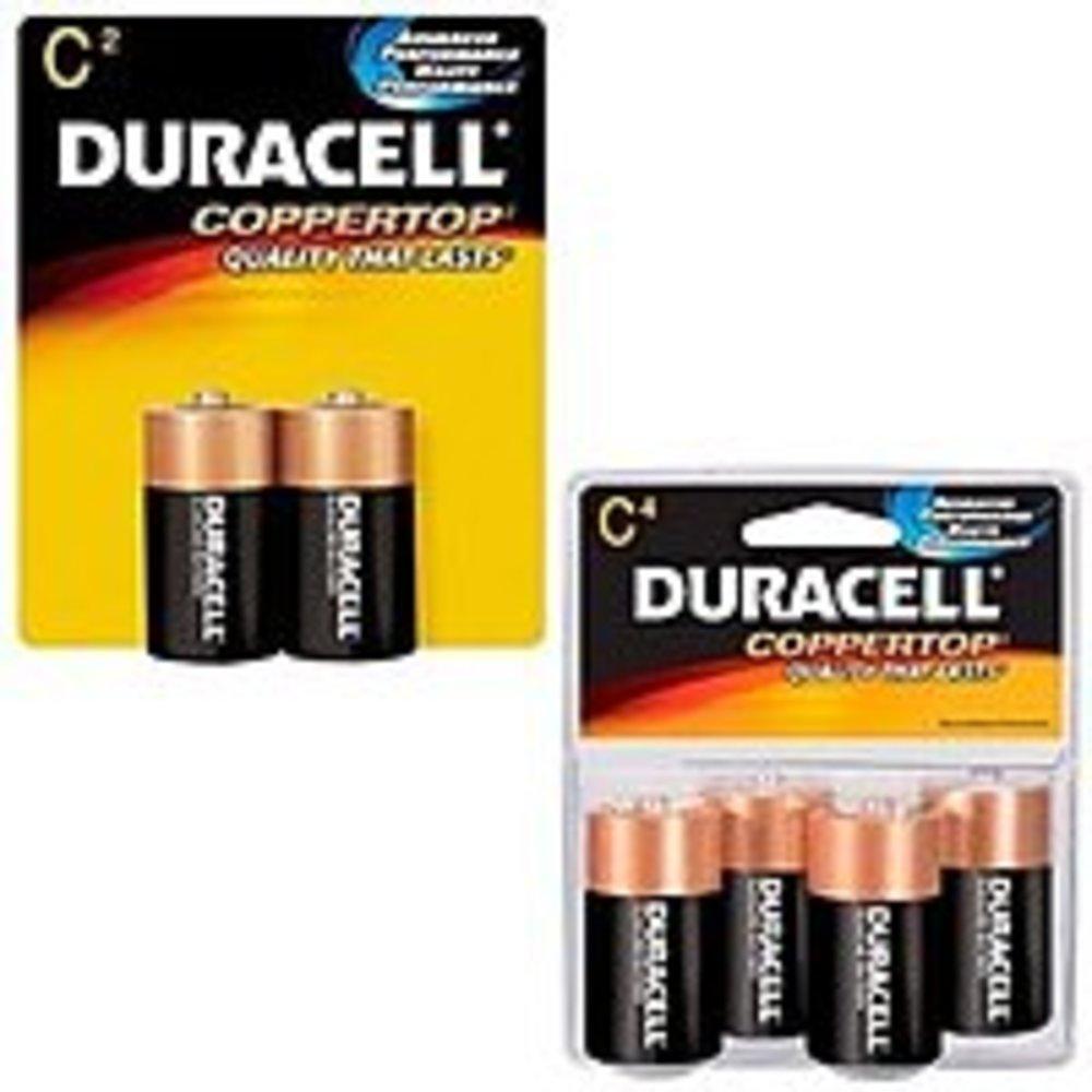 Duracell Coppertop Mn1400r4z 1400 C Size Alkaline General Purpose Battery - 4 Per Pack