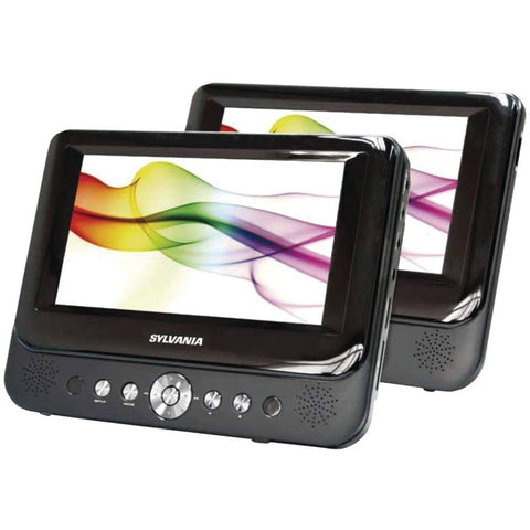 Sylvania Sdvd9957 9 Dual-screen Portable Dvd Player