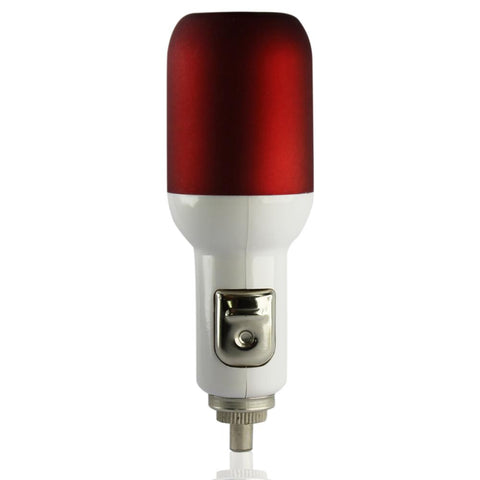 Reiko Iphone 4g 1 Amp Usb Car Charger With Cable In Red