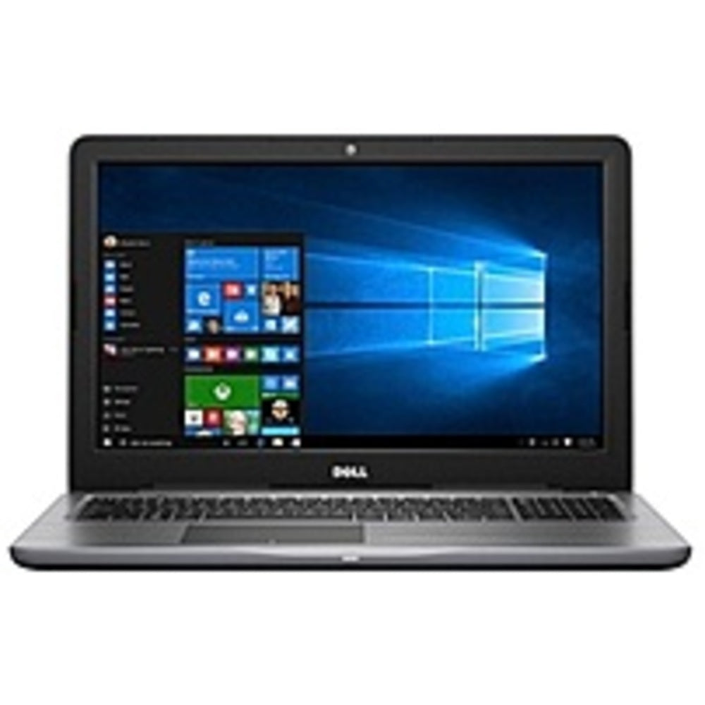 Dell Inspiron 15 5000 Series I5567-7161gry Laptop Pc - Intel Core I7-7500u 2.7 Ghz Dual-core Processor - 12 Gb Ddr4 Sdram - 1 Tb Hard Drive - 15.6-inch Display - Windows 10 Home 64-bit - Matte Gray