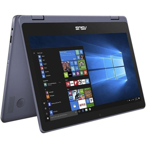 Asus Tp202na-ob04t Vivobook Flip 12 Laptop Pc - Intel Celeron N3350 1.1 Ghz Dual-core Processor - 4 Gb Ddr3 Sdram - 64 Gb Ssd - 11.6-inch Touchscreen Display - Windows 10 Pro S-mode