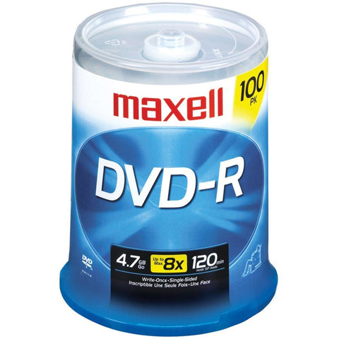 Maxell 4.7gb 120-minute Dvd-rs (100-ct) Mxldvdr100s