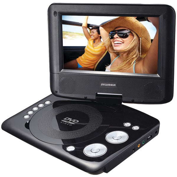 7" Swivel-Screen Portable DVD Player