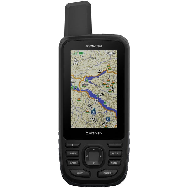 GPSMAP(R) 66st Multisatellite Handheld with Sensors & TOPO Maps