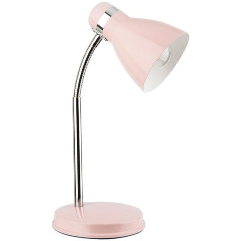 Metal Desk Lamp (Pink)