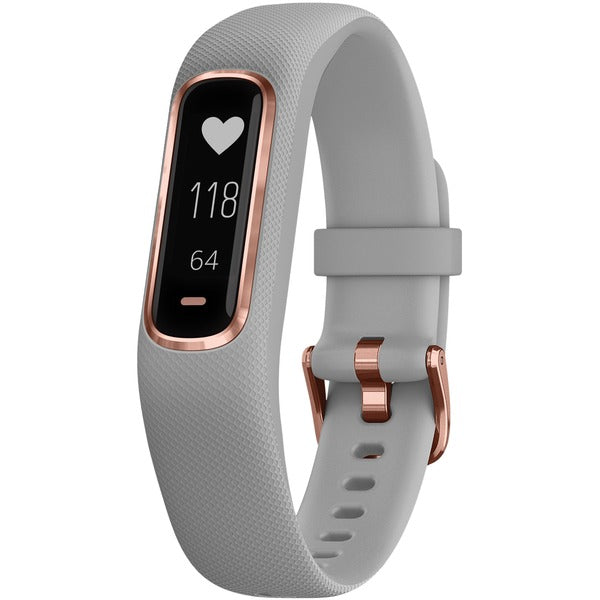 vivosmart(R) 4 Activity Tracker (Gray with Rose Gold Hardware, Small/Medium Wrists)