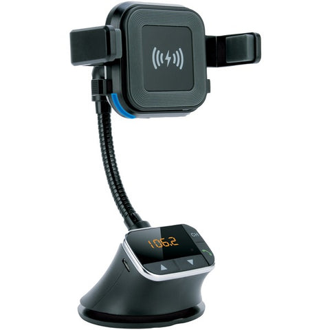 Bluetooth(R) Qi(R) Charging Mount and FM Transmitter