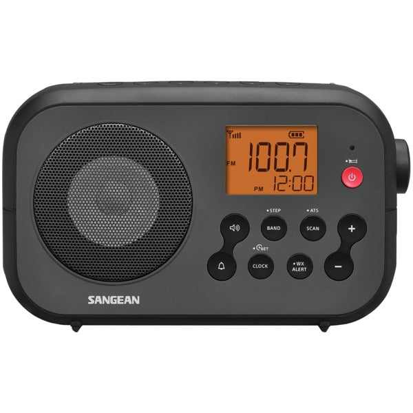 PR-D12 AM/FM NOAA(R) Weather Alert Digital Tuning Portable Radio