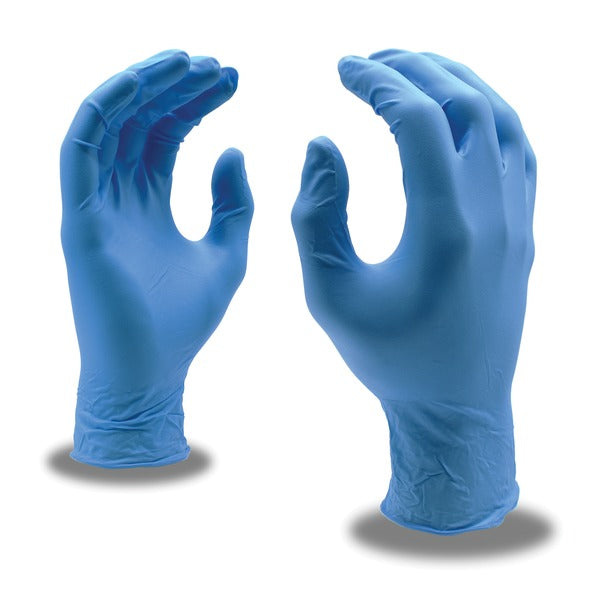 Nitrile Food Service Gloves, 100 Count (Large, Blue)