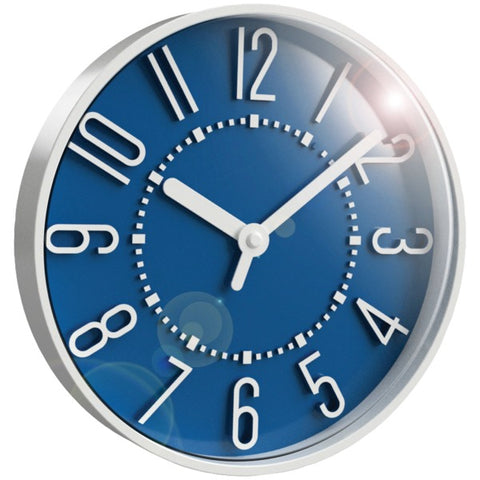 10-Inch Storm Blue Wall Clock