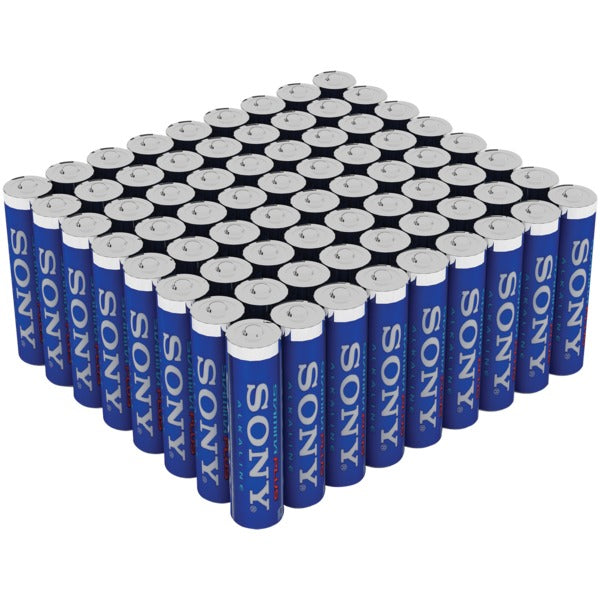 AA Alkaline Batteries, 72 pk