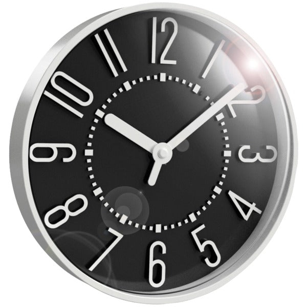 10-Inch Black Wall Clock