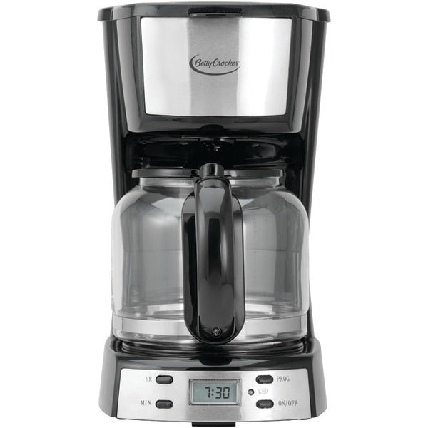 12-Cup Stainless Steel Coffee Maker