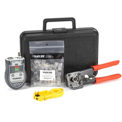 Black Box CAT5 Termination Kit, Solid Wire