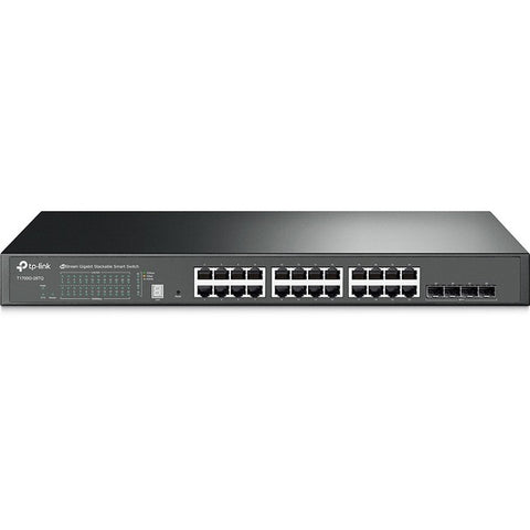 TP-Link JetStream 24-Port Gigabit Stackable Smart Switch with 4 10GE SFP+ Slots