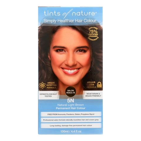 Tints Of Nature 5n Natural Light Brown Hair Color  - 1 Each - 4.4 Fz