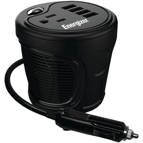 Energizer 12-volt Cup Holder Power Inverter (180 Watts) Bmlen180