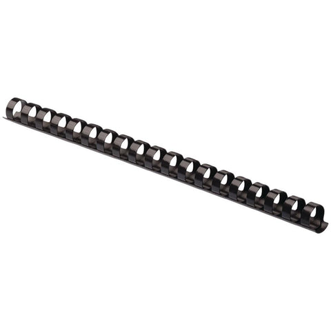 Fellowes 0.5&amp;quot; Plastic Binding Combs&#44; 100pk (black) Flw52325