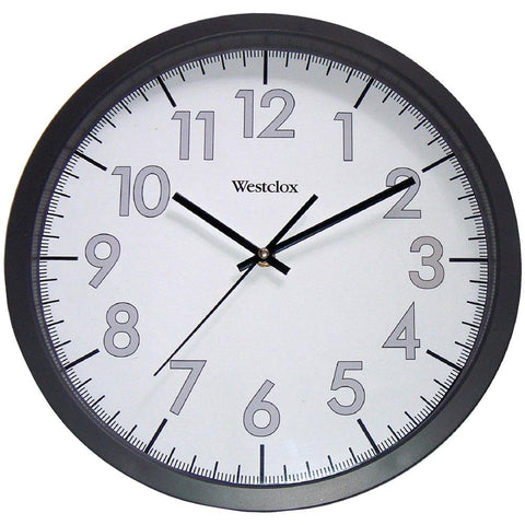 Westclox 32067 14 Round Office Wall Clock