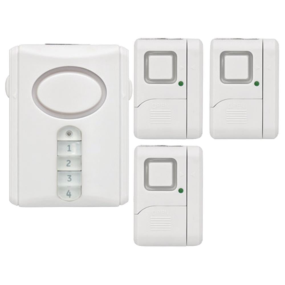 Ge Wireless Alarm System Kit Jas51107