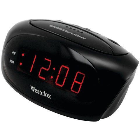 Westclox 70044a Super-loud Led Electric Alarm Clock (black)