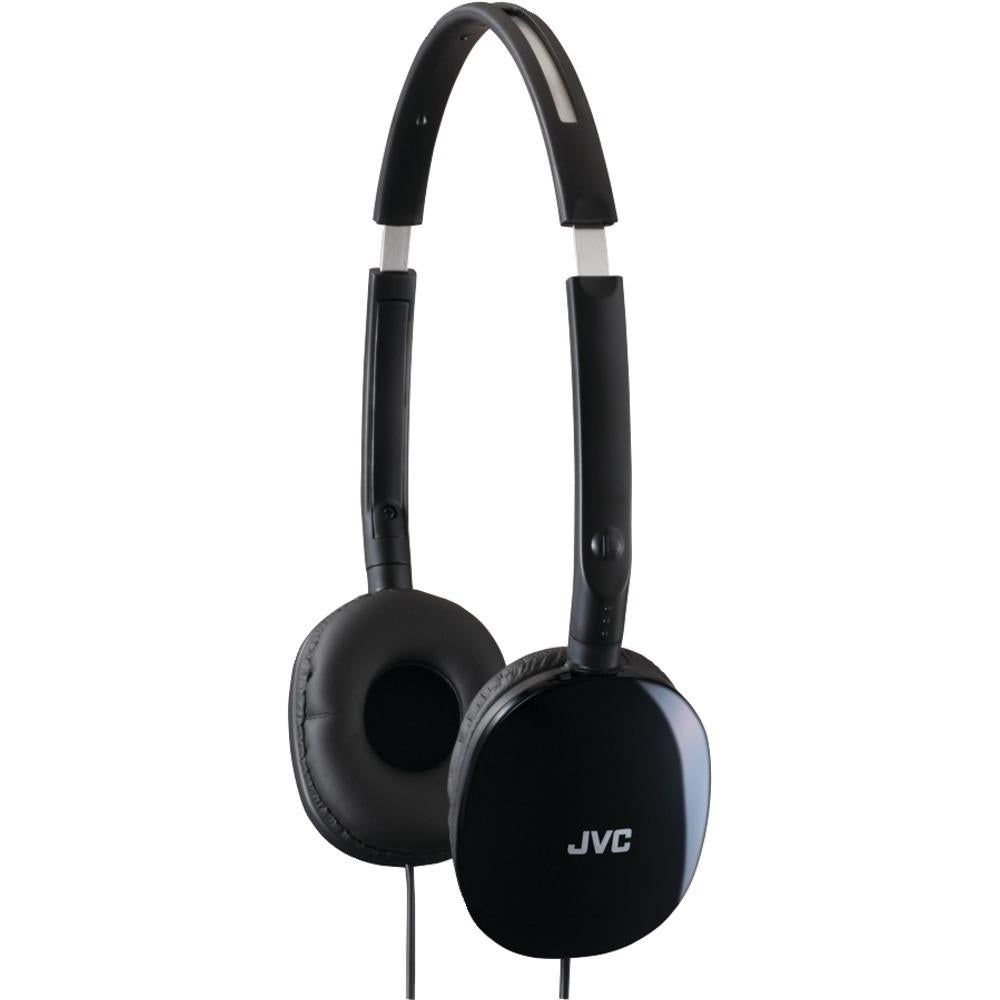 Jvc Has160b Flats Lightweight Headband Headphones (black)