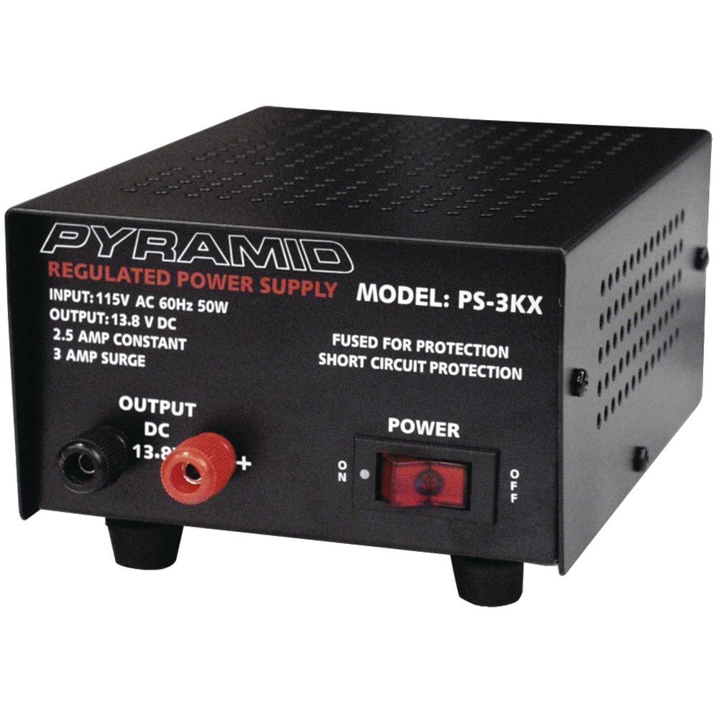 Pyramid Car Audio Ps3kx 2.5-amp Bench Power Supply