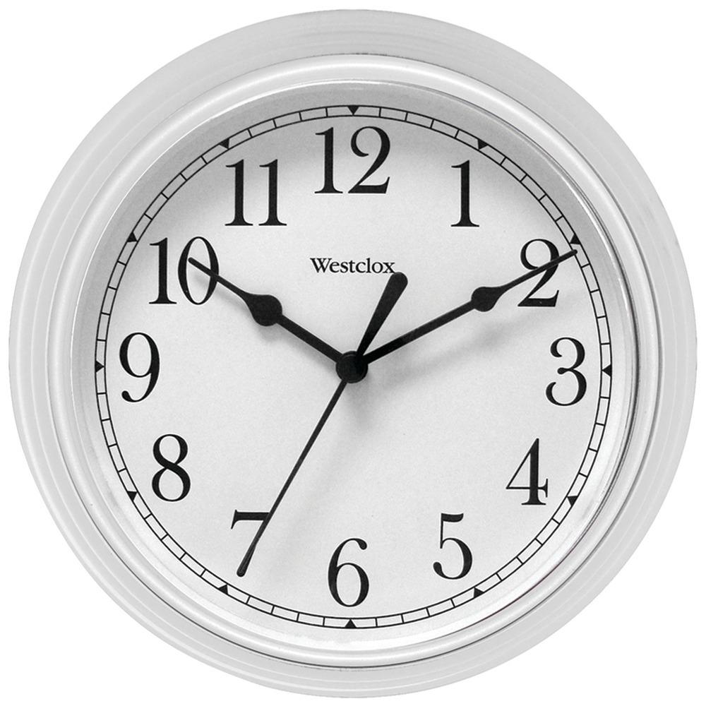 Westclox 46994a 9 Decorative Wall Clock (white)