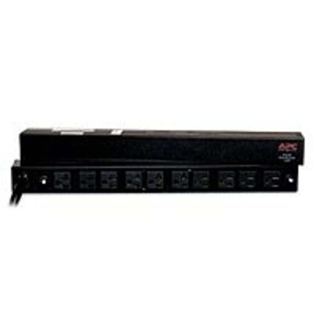 Apc Ap9560 12 F Eet Rackmount Pdu 100 To 120v Ac - 10 Nema 5-20r - Black