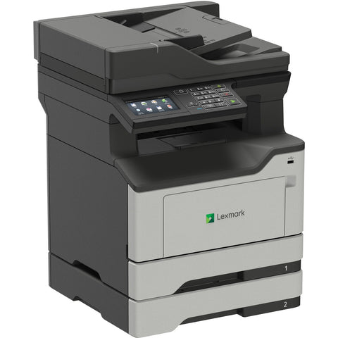 Lexmark Mx420 Mx421ade Laser Multifunction Printer - Monochrome - Plain Paper Print - Desktop - Copier/fax/printer/scanner - 42 Ppm Mono Print - 1200 X 1200 Dpi Print - Automatic Duplex Print - 1 X Input Tray 250 Sheet, 1 X Multipurpose Feeder 100 Sheet,