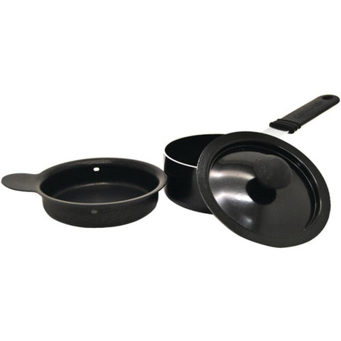 Starfrit 033082-004-0000 Mini 4 Nonstick Saucepan With Lid & Poacher