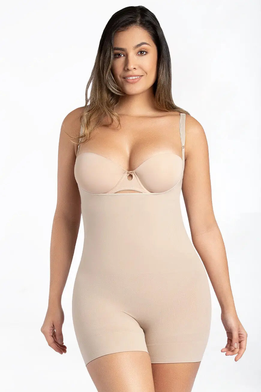 Shapewear Bodysuit Second Skin Hip Hugger Curveez