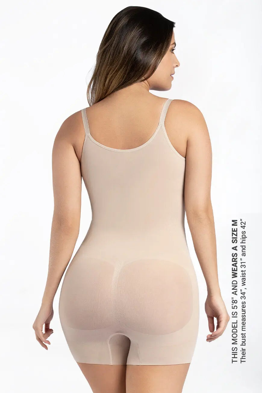 Shapewear Bodysuit Second Skin Hip Hugger Curveez