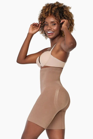 High Waist Thigh Slimmer Comfort Evolution Curveez