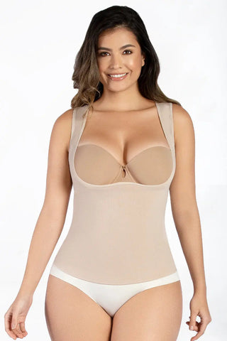 Control Tank Essential Open Bust Curveez